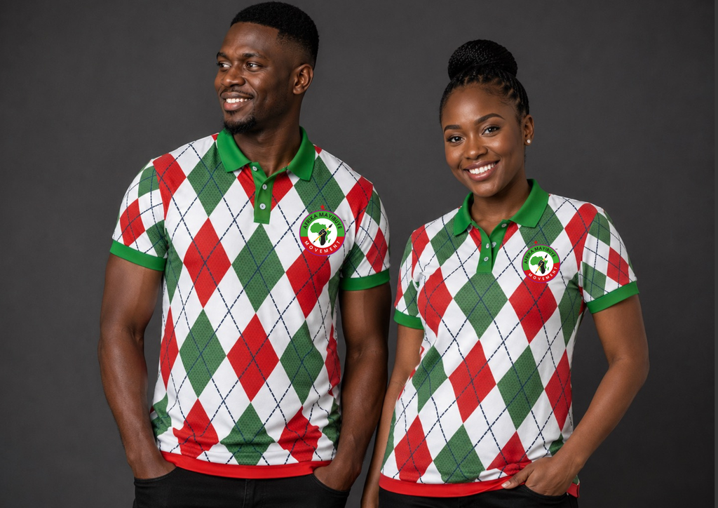 A- Emerald Classic Argyle Polo