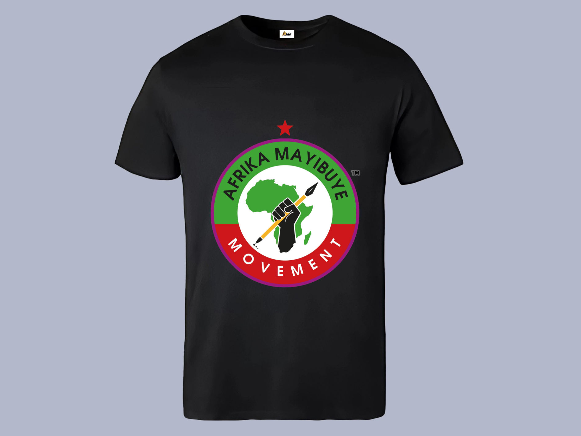 Black Round Neck T-shirt