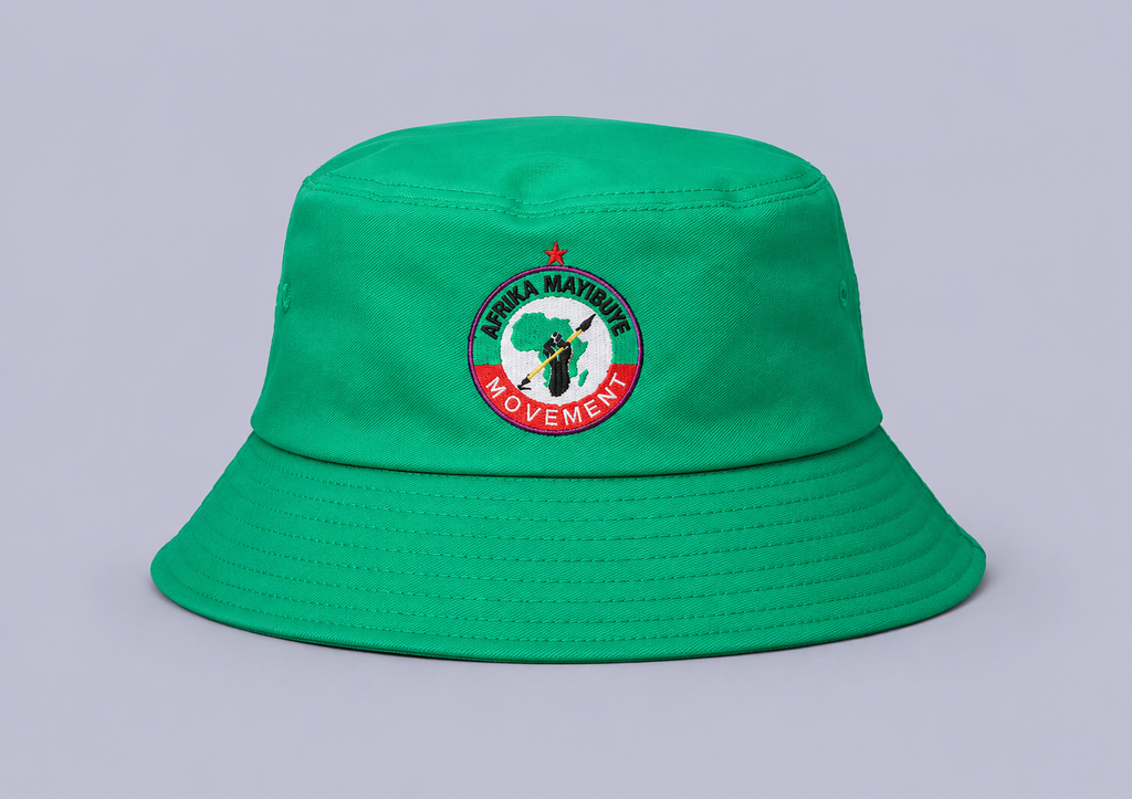 GREEN BUCKET HAT