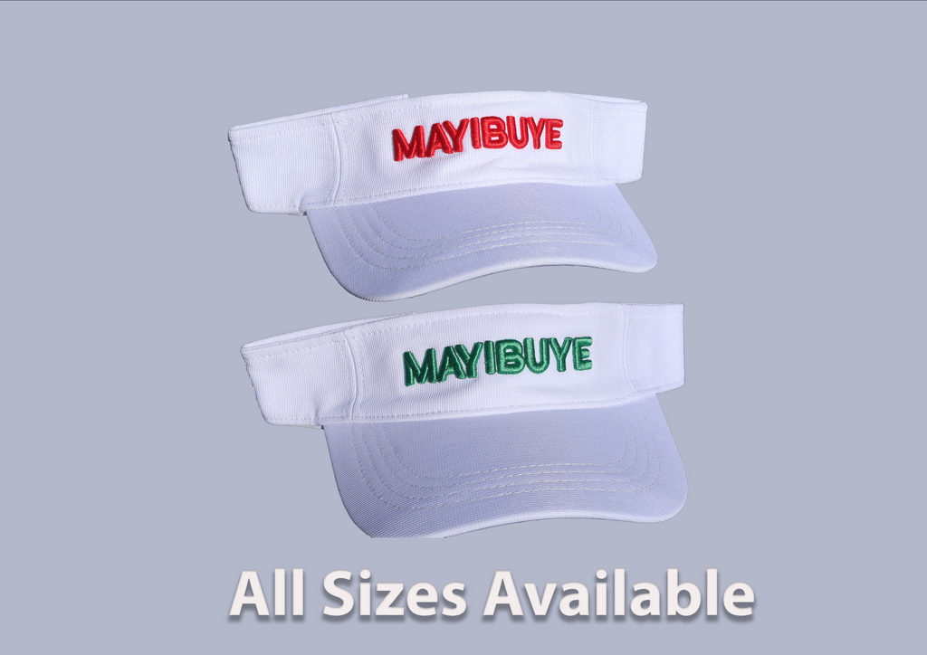 WHITE HALF CAP