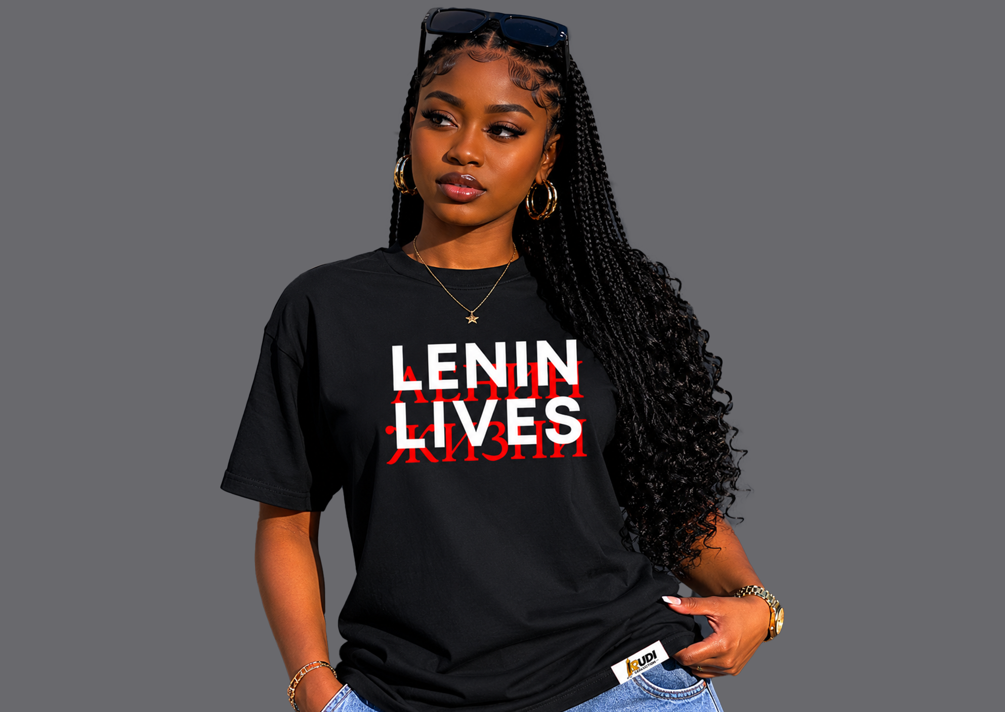 LENIN LIVES Revolutionary T-shirt