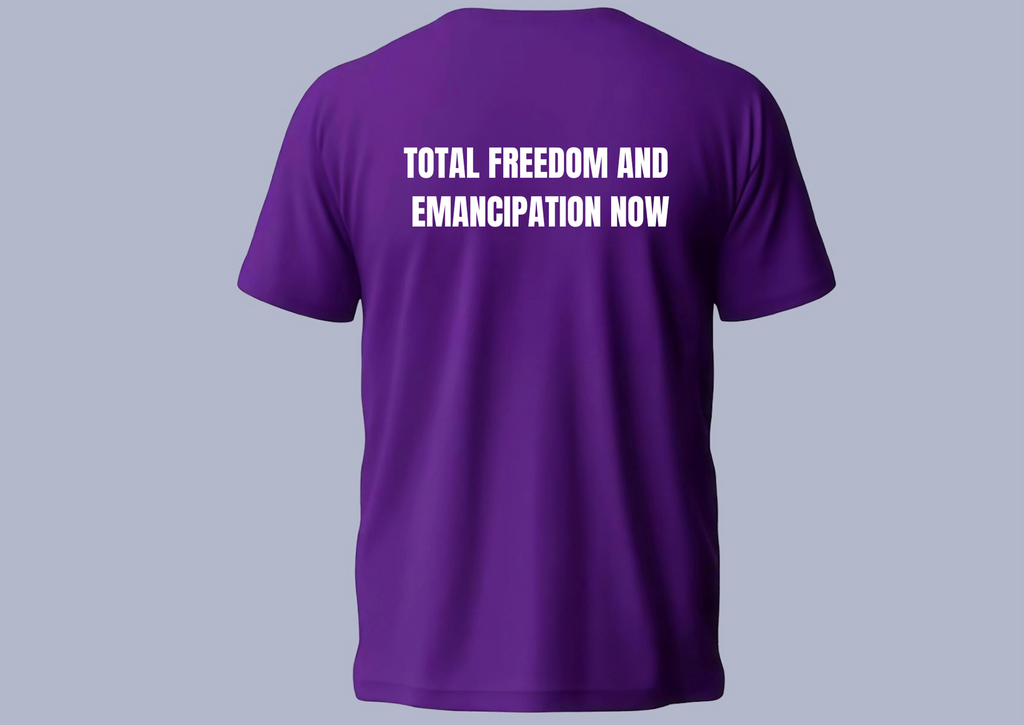 Purple Round Neck T-shirt