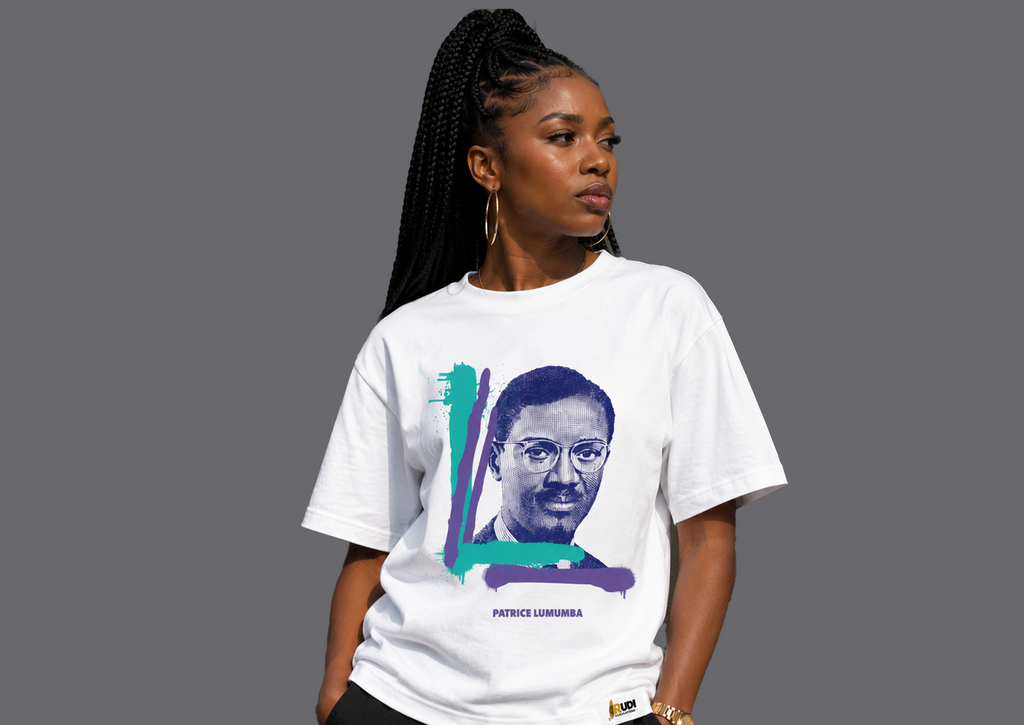 Patrice Lumumba portrait Revolutionary T-shirt