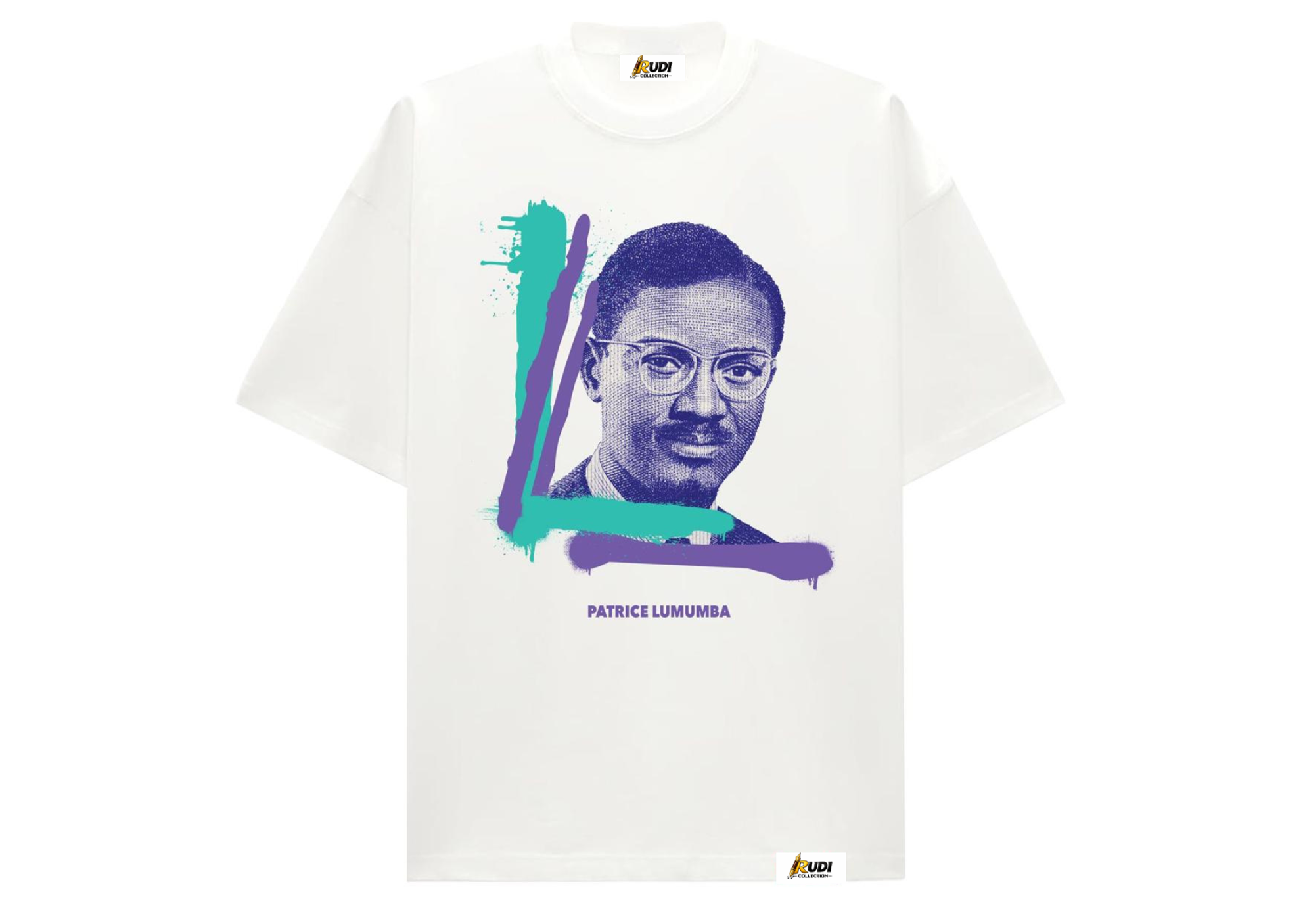 Patrice Lumumba portrait Revolutionary T-shirt