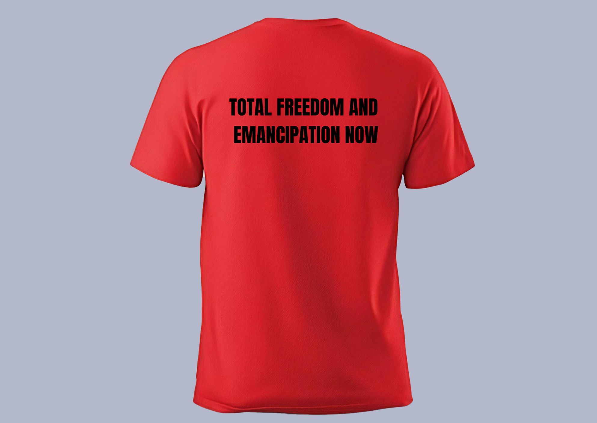 Red Round Neck T-shirt