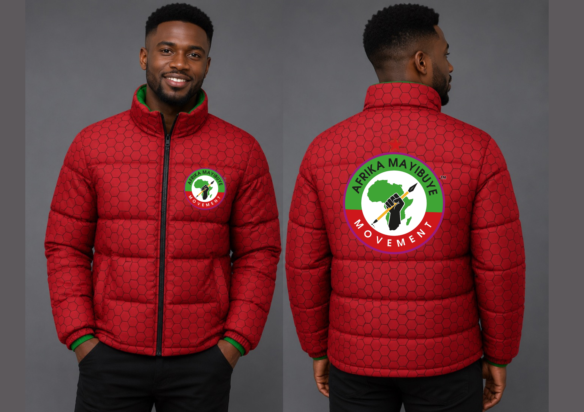 Short Red bomber Jacket