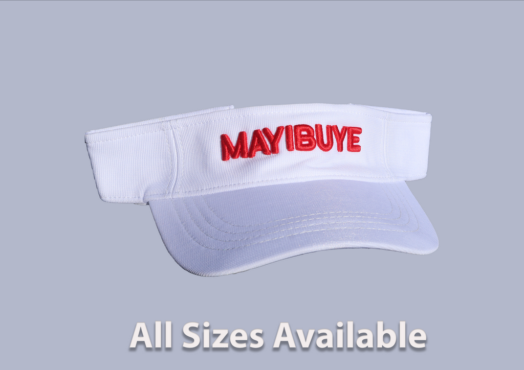 WHITE HALF CAP