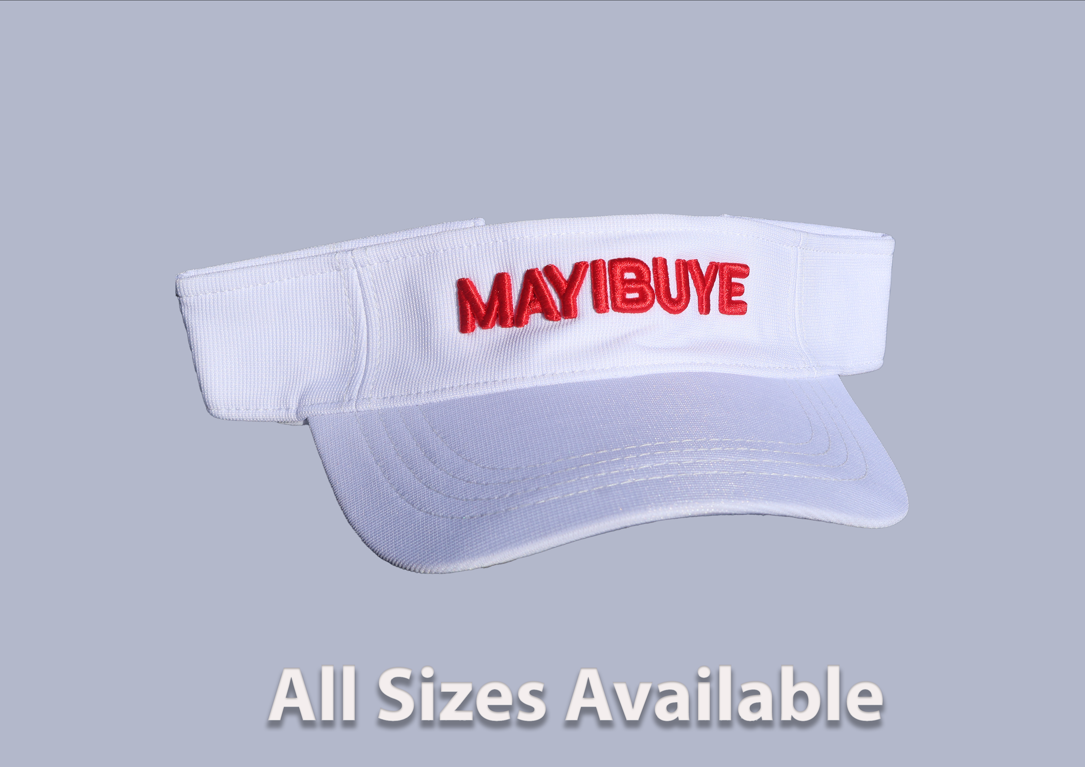 WHITE HALF CAP