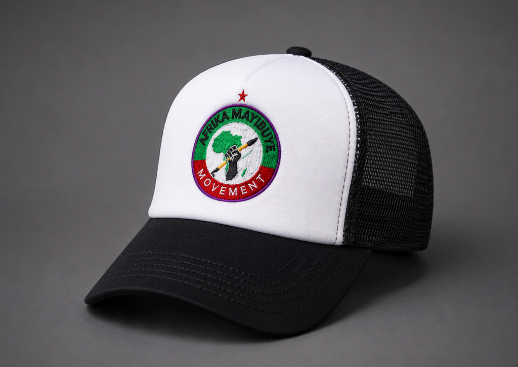 BLACK AND WHITE CAP