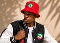 RED BUCKET HAT
