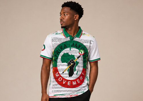 Afrika Mayibuye Constitutional Golf T-Shirt