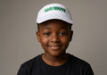 WHITE HALF CAP